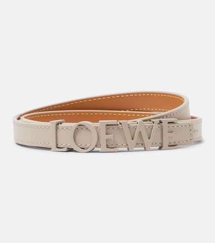 Loewe Ceinture en cuir à logo - Loewe - Modalova