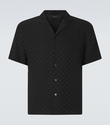 Chemise GG en jacquard de soie - Gucci - Modalova