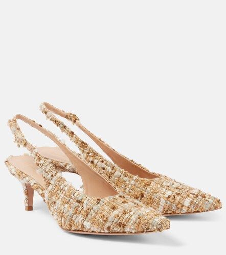 Escarpins slingback Pointy 55 en bouclé - Gianvito Rossi - Modalova