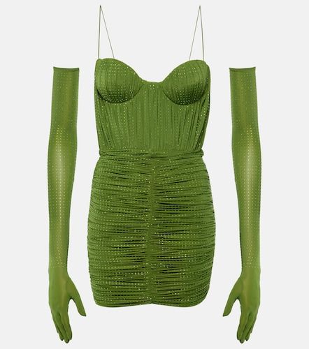 Robe en jersey à ornements - Alex Perry - Modalova