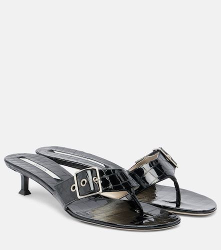 Christen Mules Helix en cuir verni - Christen - Modalova