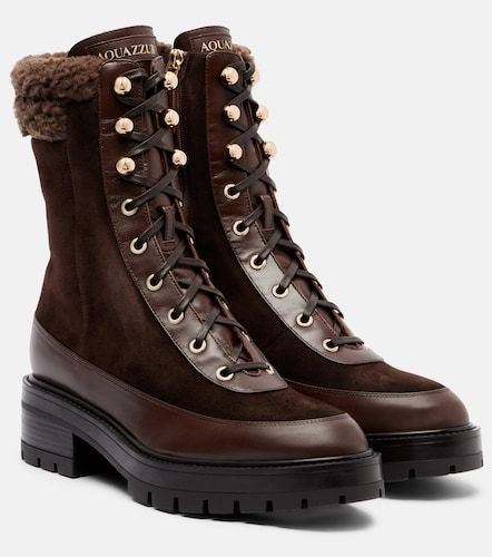 Bottines Very Cortina en daim - Aquazzura - Modalova