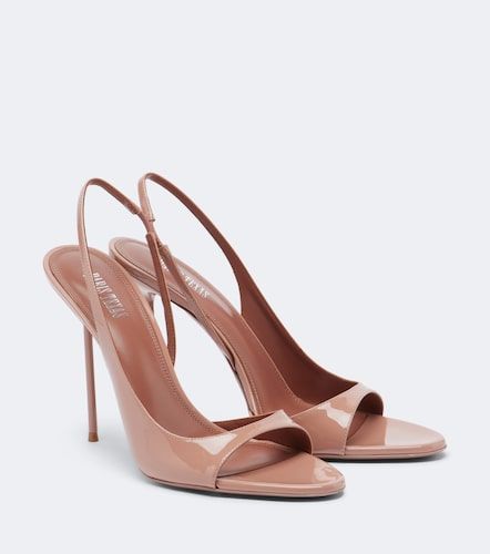 Sandales slingback Lidia en cuir verni - Paris Texas - Modalova