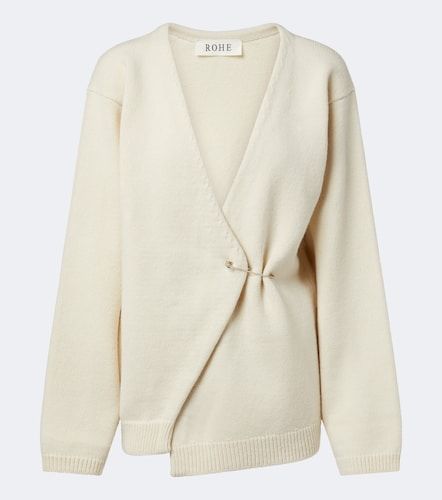 Róhe Cardigan portefeuille en laine et cachemire - Rohe - Modalova