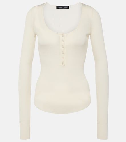 Top Henley Boyd en maille côtelée - Proenza Schouler - Modalova