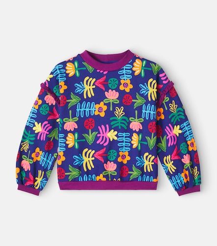 Fábula Sweat-shirt en coton mélangé à fleurs - Fabula - Modalova