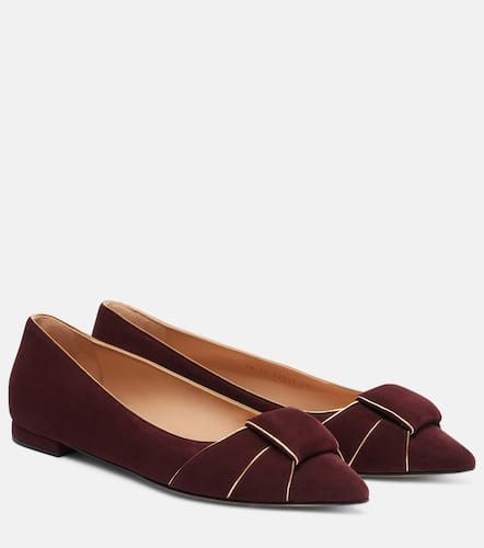 Gianvito Rossi Ballerines en daim - Gianvito Rossi - Modalova
