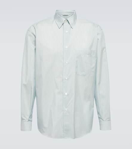 Chemise rayée en coton mélangé - Auralee - Modalova