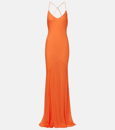 Robe mousseline Gloria en soie - Alexandra Miro - Modalova
