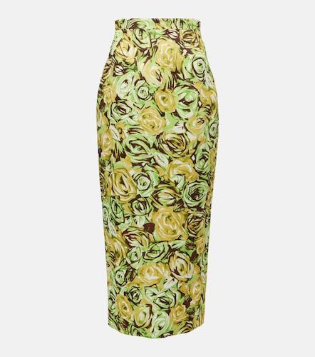 Jupe crayon Lorelei à motif floral - Emilia Wickstead - Modalova