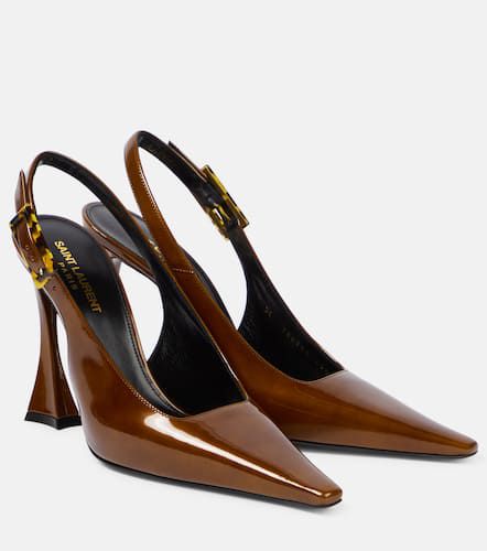 Escarpins Dune en cuir verni - Saint Laurent - Modalova