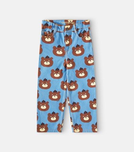 Tinycottons Jean straight Bears - Tinycottons - Modalova