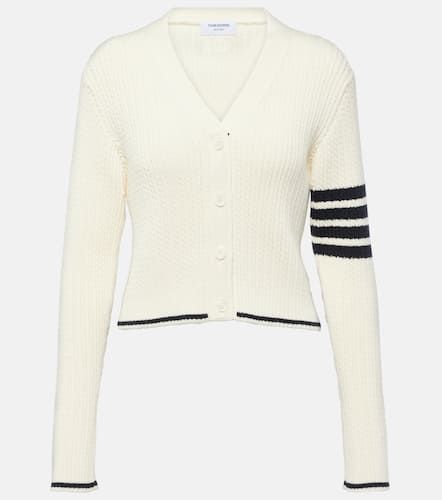 Pull sans manches raccourci en laine - Thom Browne - Modalova