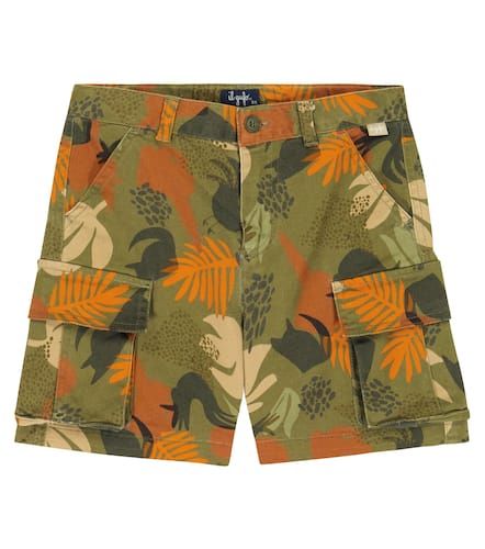 Short cargo imprimé en coton mélangé - Il Gufo - Modalova