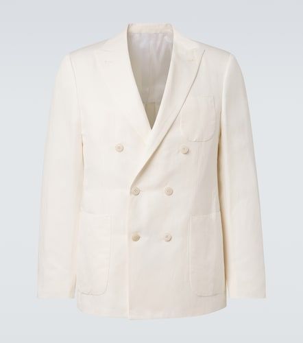 Canali Blazer Kei en lin et soie - Canali - Modalova