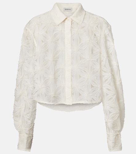 Blouse Anders raccourcie à fleurs - Simkhai - Modalova