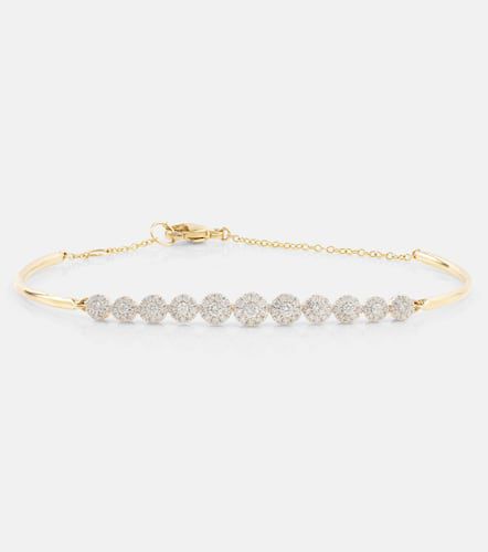 Bracelet en or 10 ct et diamants - Stone and Strand - Modalova