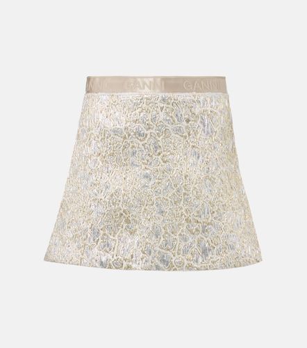 Ganni Mini-jupe en brocart - Ganni - Modalova