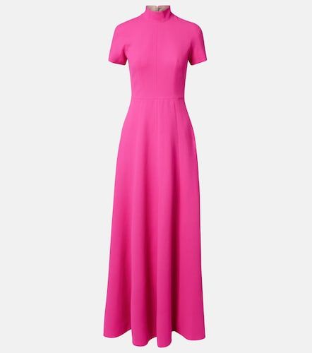 Robe longue Malinda en crêpe de laine - Emilia Wickstead - Modalova