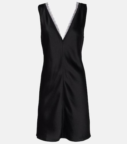 Robe Barb en satin et dentelle - Leset - Modalova