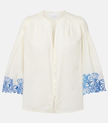 Blouse Blake brodée en coton - Velvet - Modalova