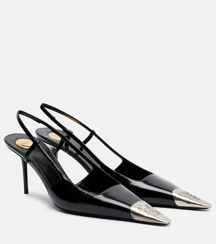 Escarpins slingback Jeanne 75 en cuir - Saint Laurent - Modalova