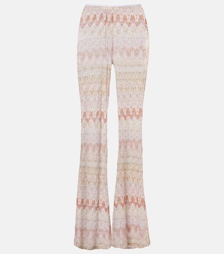Pantalon évasé Zigzag en lamé - Missoni - Modalova