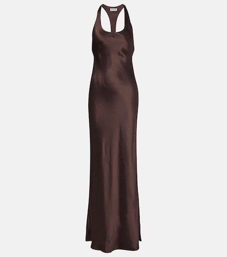 Staud Robe longue Juanita en satin - Staud - Modalova