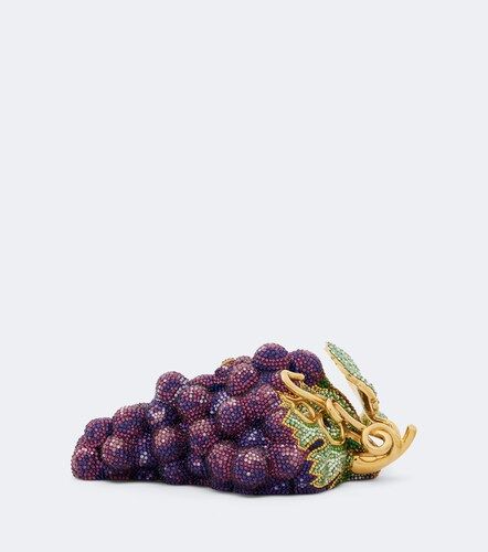 Pochette Grapes Concord à ornements - Judith Leiber Couture - Modalova