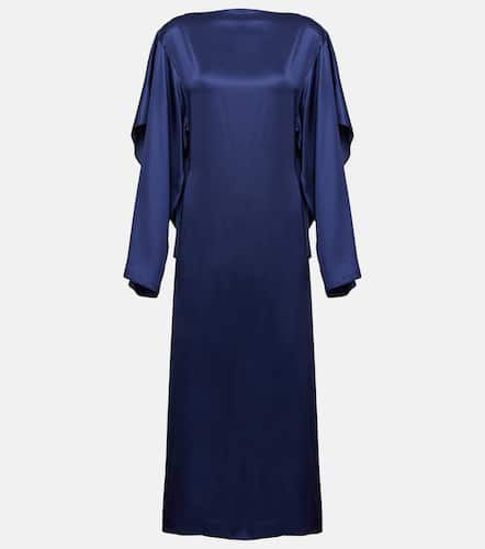 Robe midi en satin - MM6 Maison Margiela - Modalova