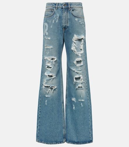 Jean wide distressed taille haute - Rabanne - Modalova