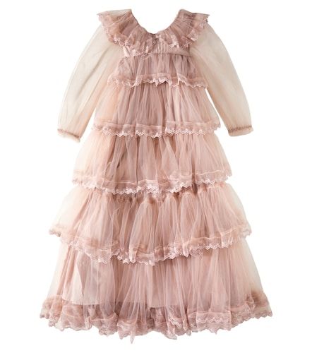 Robe en tulle à volants superposés - Petite Amalie - Modalova
