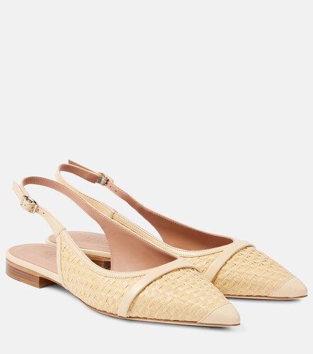 Ballerines slingback Jama en raphia - Malone Souliers - Modalova