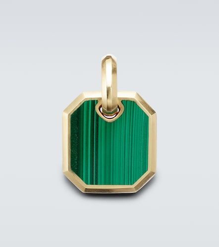 Collier Amulet en or 18 ct et malachite - David Yurman - Modalova