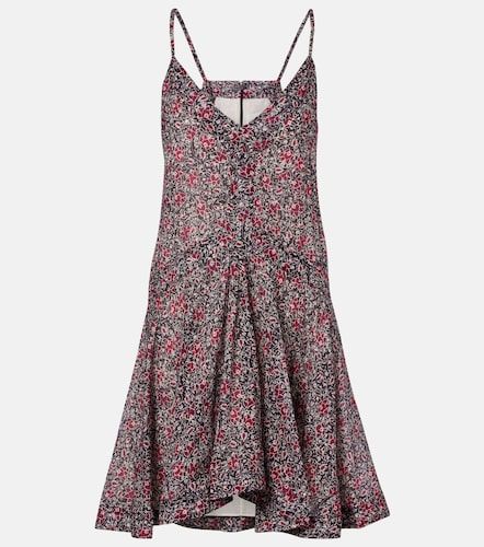 Robe Danielle en coton à fleurs - Marant Etoile - Modalova