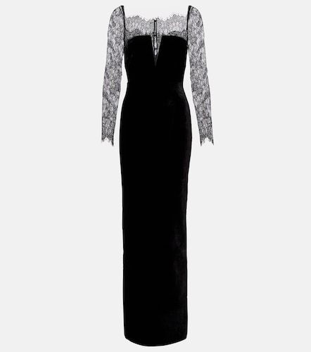 Robe longue en dentelle - Roland Mouret - Modalova