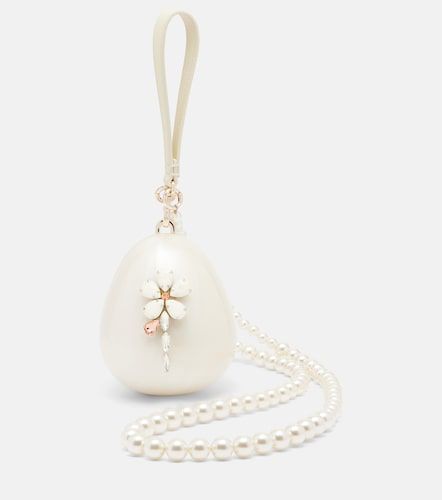 Pochette Hare Pearl Egg à ornements - Simone Rocha - Modalova