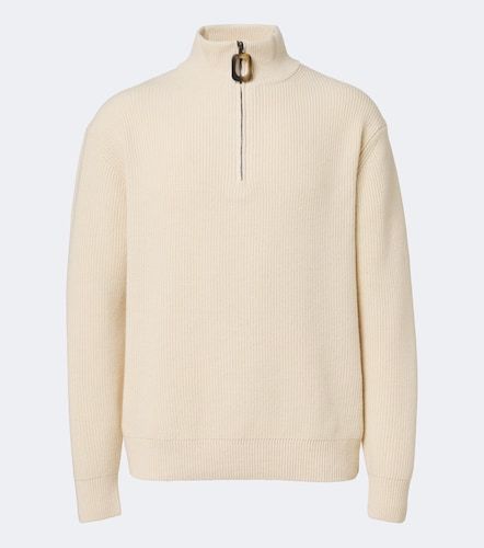 Pull côtelé en laine et coton - JW Anderson - Modalova