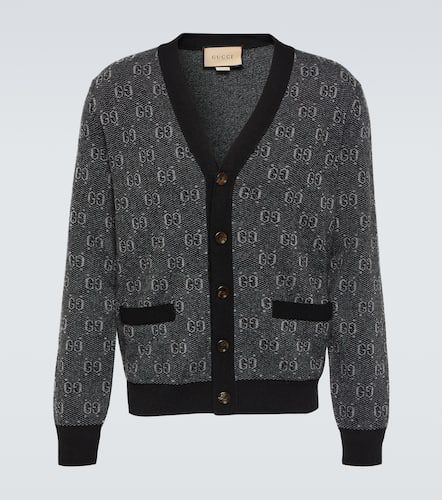 Gucci Cardigan en jacquard de laine - Gucci - Modalova