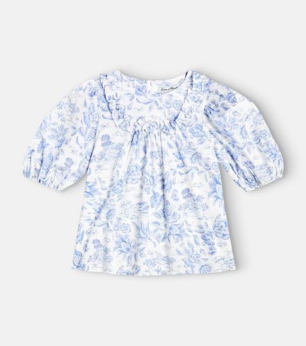 Top en coton à fleurs - Tartine et Chocolat - Modalova