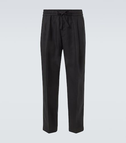 Dolce&Gabbana Pantalon droit en lin - Dolce&Gabbana - Modalova