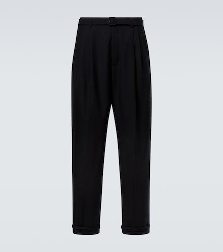 Pantalon droit en laine - Saint Laurent - Modalova
