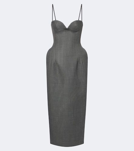 Magda Butrym Robe midi en laine - Magda Butrym - Modalova