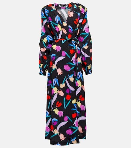 Robe portefeuille Marisol à fleurs - Rotate Birger Christensen - Modalova