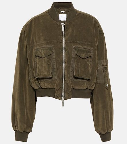 Blumarine Veste bomber en velours - Blumarine - Modalova