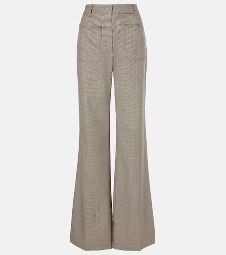 Pantalon évasé Christophe en laine vierge - Nili Lotan - Modalova