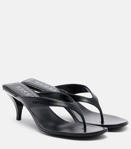 Gucci Mules Vittoria en cuir - Gucci - Modalova
