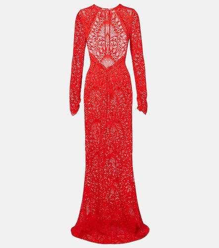 Robe longue Isabella en dentelle - Alexandra Miro - Modalova