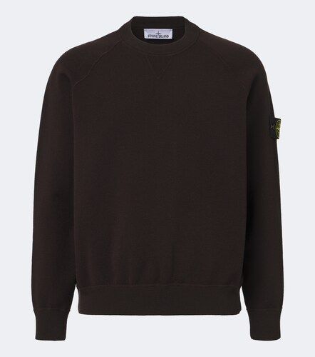 Pull Compass en laine mélangée - Stone Island - Modalova