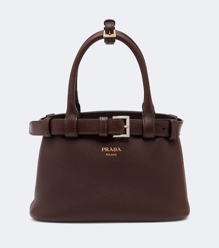 Sac à main Buckle Small en cuir - Prada - Modalova